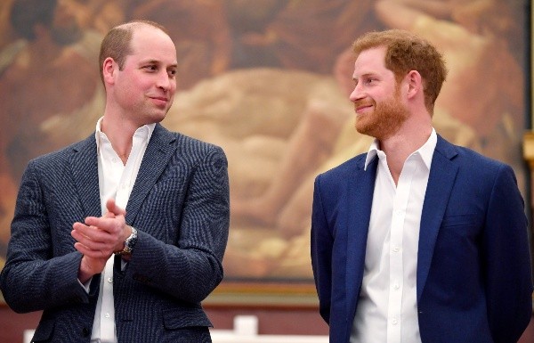 Los Príncipes William y Harry. Foto: (Getty)