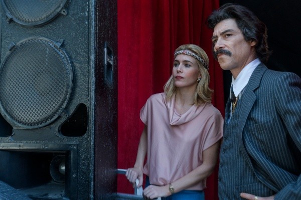 Los intérpretes de Luisito Rey y Marcela Basteri. Foto: (Netflix)