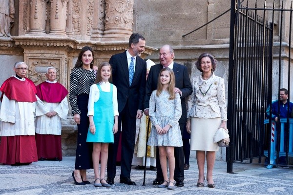 La familia Real española. Foto: (Getty)