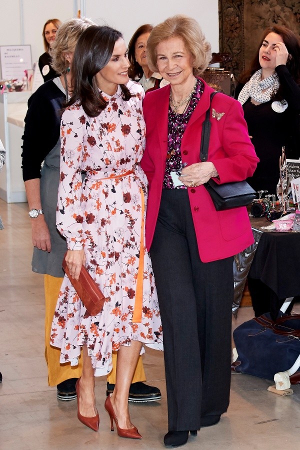Las Reinas Sofía y Letizia. Foto: (Getty)
