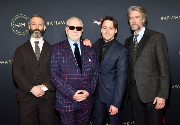 succession jeremy strong brian cox kendall roy logan roy kieran culkin alan ruck