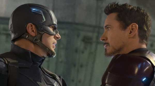 Chris Evans y Robert Downey Jr. Foto: (IMDB)