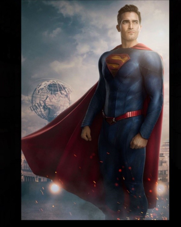 Tyler Hoechlin en la piel de Superman. Foto: (@tylerhoechlin)