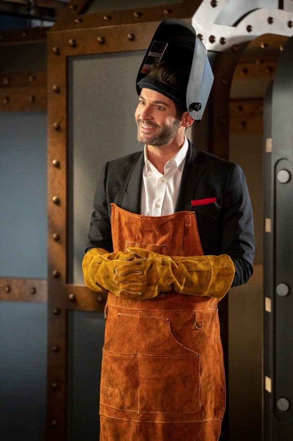 Tom Ellis en la piel de Lucifer. Foto: (Netflix)