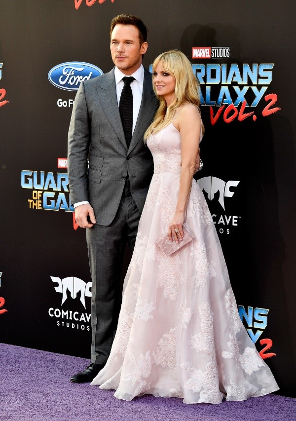 Chris Pratt y Anna Faris. Foto: (Getty)