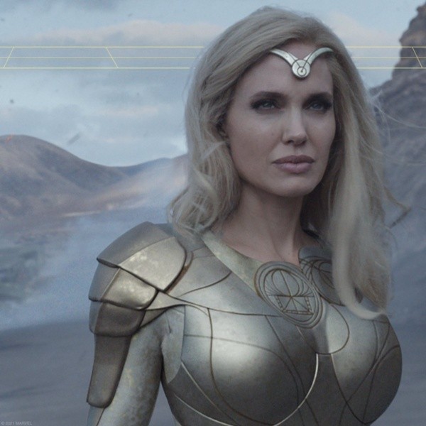 Angelina Jolie en Eternals. Foto: (Marvel)