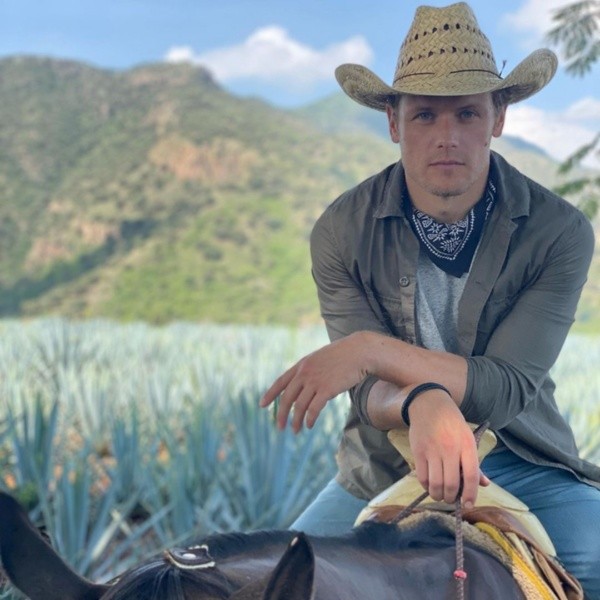 La foto de Sam Heughan en México. Foto: (@samheughan)
