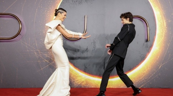 Timothée Chalamet y Zendaya. Foto: (Getty)