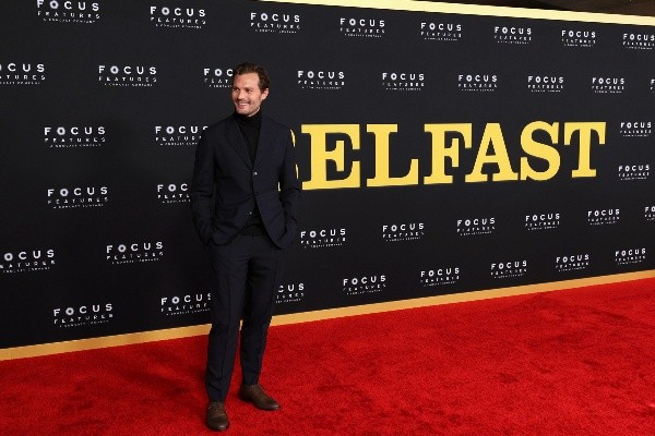 Jamie Dornan en la premiere de Belfast. Foto: (Getty)