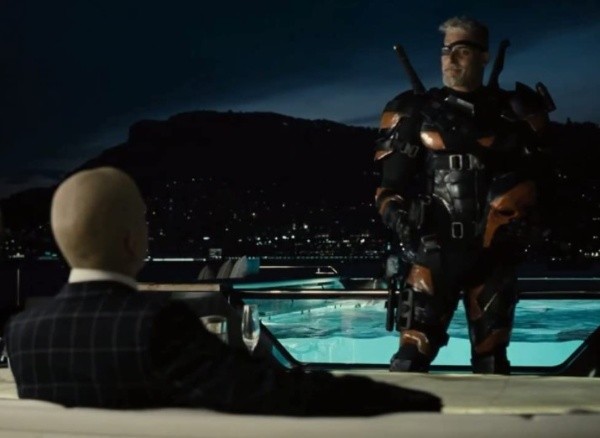 Lex Luthor y Slade Wilson. Foto: IMDb.