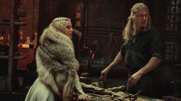 Geralt de Rivia y Ciri. Foto: (Netflix)