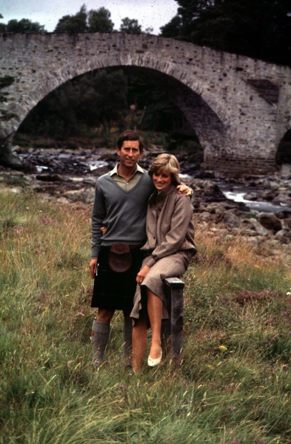 Diana y Carlos en Balmoral. Foto: (Getty)