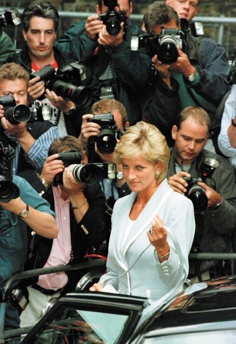 Diana siempre fue acosada por los medios. Foto: (Getty)