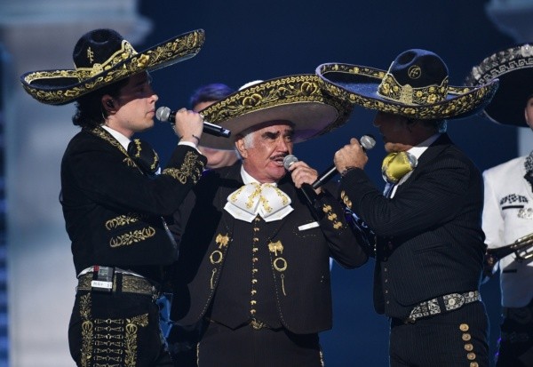 El cantante en acción. Foto: Getty.