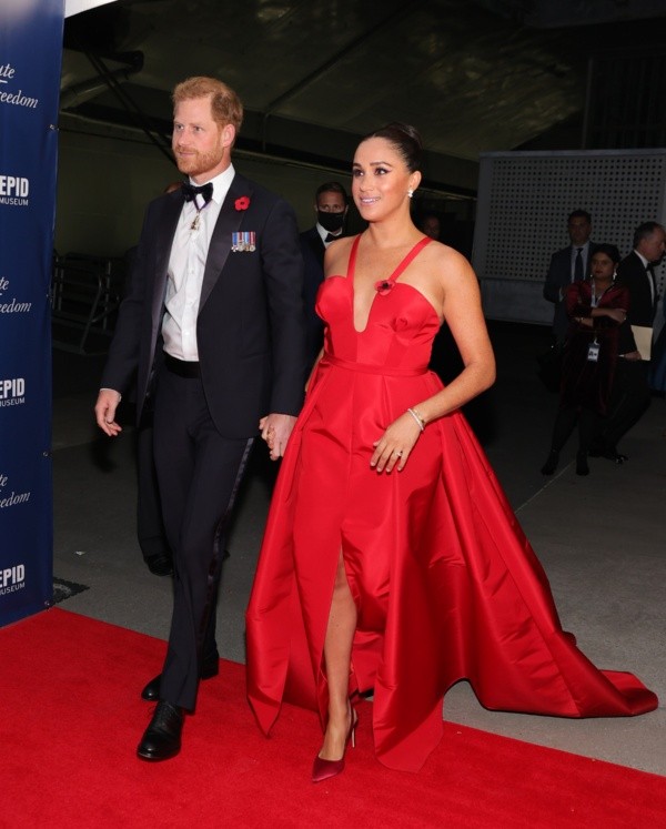 Los duques Harry y Meghan. Foto: (Getty)