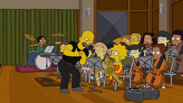 lisa simpson saxofon