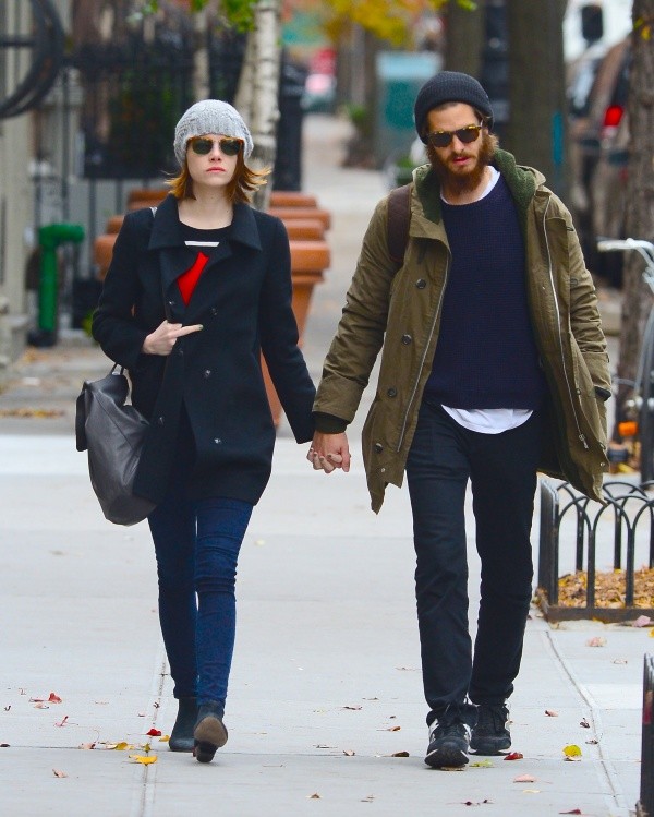 Andrew Garfield y Emma Stone. Foto: (Getty)