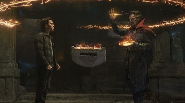 El momento en el que el Dr. Strange abre el multiverso. Foto: (IMDB)
