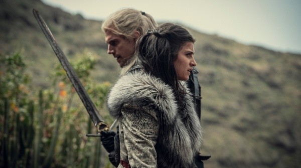 Geralt de Rivia y Yennefer. Foto: (Netflix)