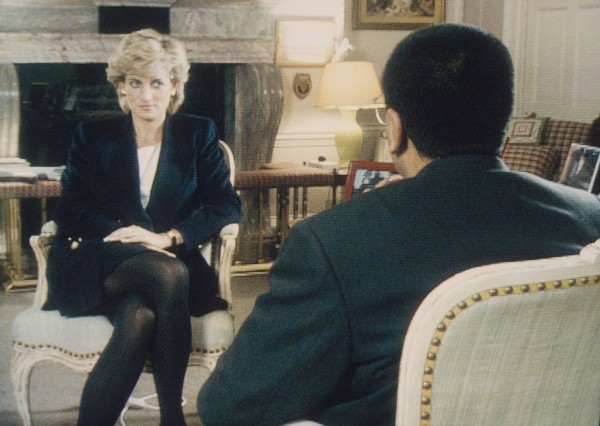 Lady Di en la entrevista de la BBC. Foto: (Getty)