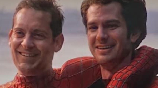 Andrew y Tobey en No Way Home. Foto: (IMDB)