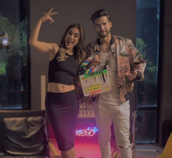 Carolina Ramírez y Carlos Torres. Foto: (Teleset)