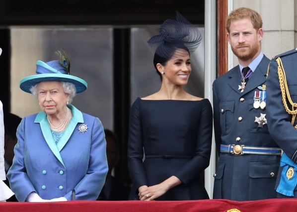 Harry y Meghan podrían no ir al jubileo de Isabel II. Foto: (Getty)