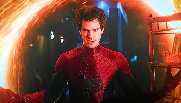 Andrew Garfield en su primera aparición en No Way Home. Foto: (IMDB)