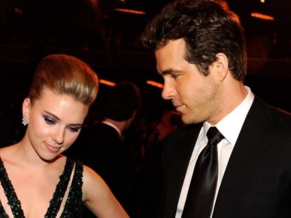 Scarlett Johansson y Ryan Reynolds. Foto: (Getty)