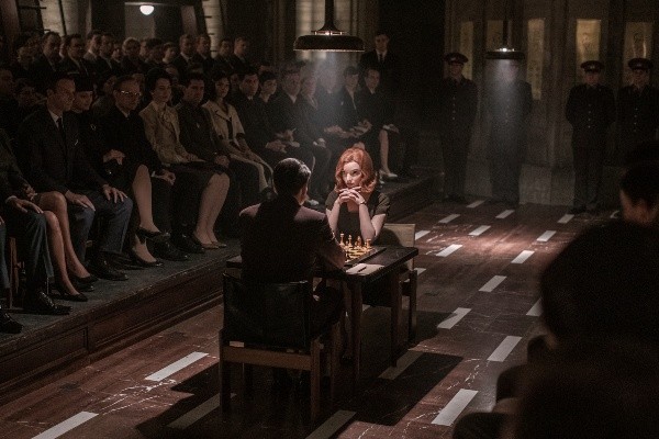 Anya Taylor-Joy en Gambito de Dama. Foto: (Netflix)