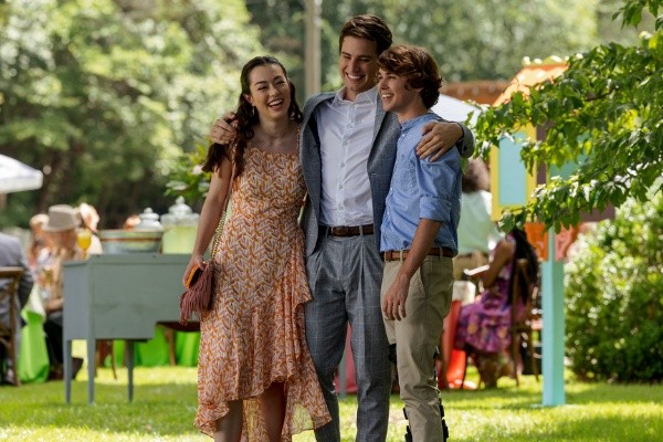 Los 3 jóvenes de Dulces Magnolias. Foto: (Netflix)