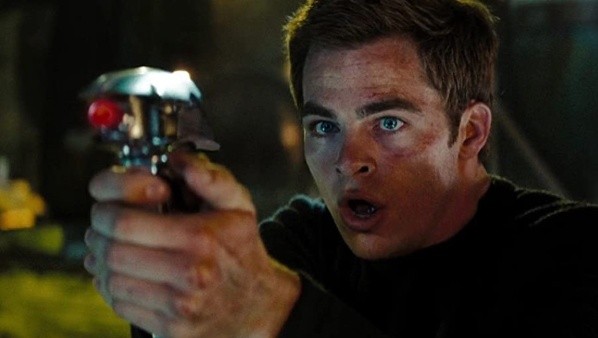 Chris Pine como Kirk. Foto: IMDb.