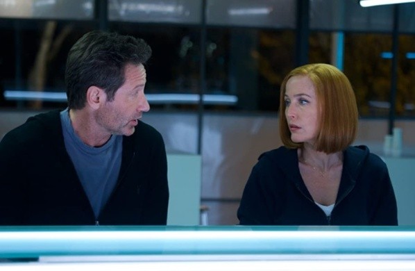 La pareja de X-Files. Foto: IMDb