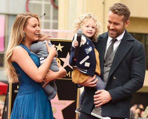 Blake Lively y Ryan Reynolds. Fuente: (Getty images).