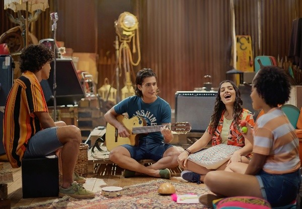 Los protagonistas de Cielo Grande. Foto: (Netflix)