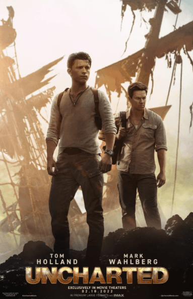 Tom Holland lleva adelante ‘Uncharted’. Fuente: (IMBD)