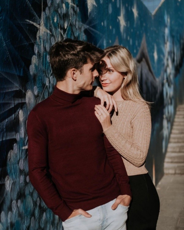 Guido Messina y Giulia Guerrini. Foto: (@itsgiuliaguerrini)