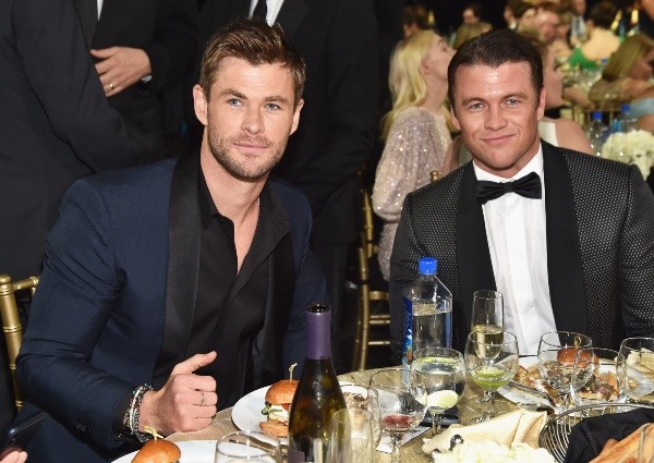 Chris Hemsworth y Luke Hemsworth. Foto: (Getty)