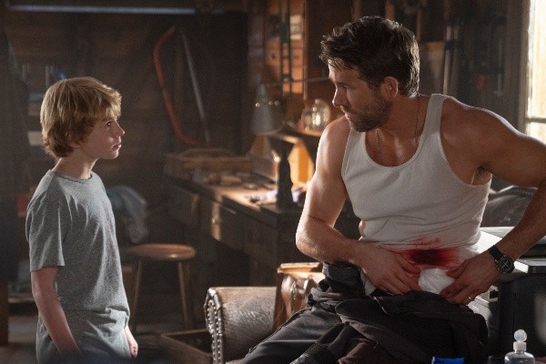 Walker Scobell con Ryan Reynolds. Foto: (Netflix)