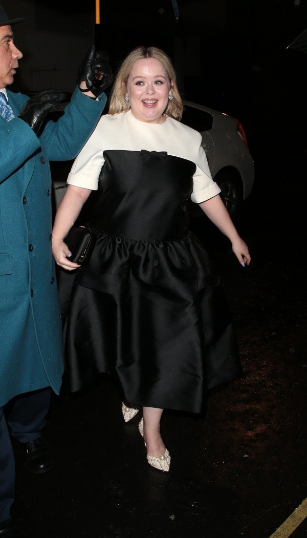 Nicola Coughlan en la cena de los BAFTA. Foto: (Getty)
