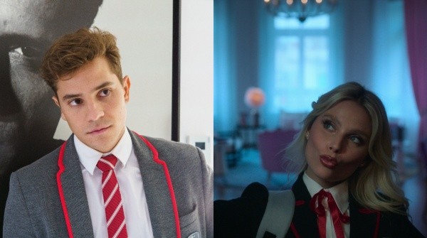 Valentina Zenere y André Lamoglia. Foto: (Netflix)