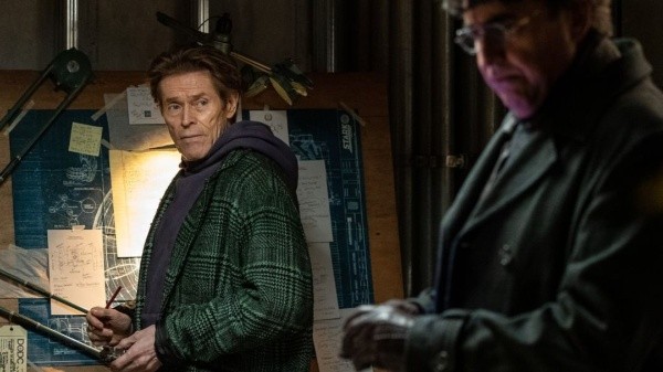 Willem Dafoe en el set de Spider-Man. Foto: (Marvel)