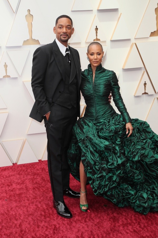 Will Smith y su esposa. Foto: (Getty)