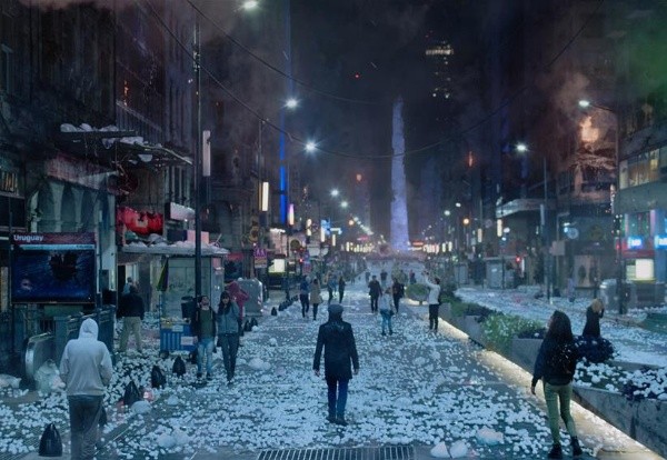 Filmaciones en 9 de julio. Fuente: (Netflix)