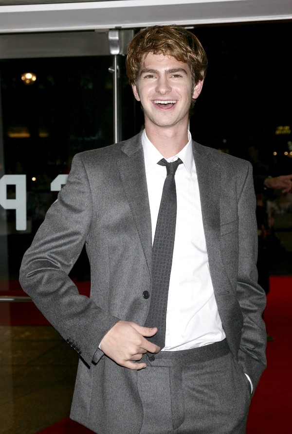 Andrew Garfield joven. Foto: (Getty)