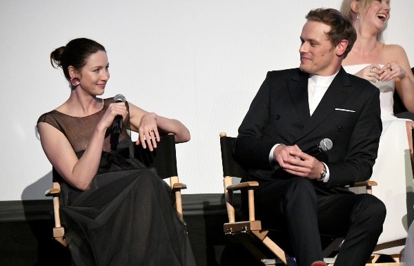 Sam Heughan y Caitriona Balfe. Foto: (Getty)