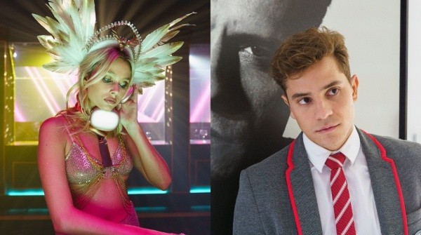 André Lamoglia y Valentina Zenere. Foto: (Netflix)