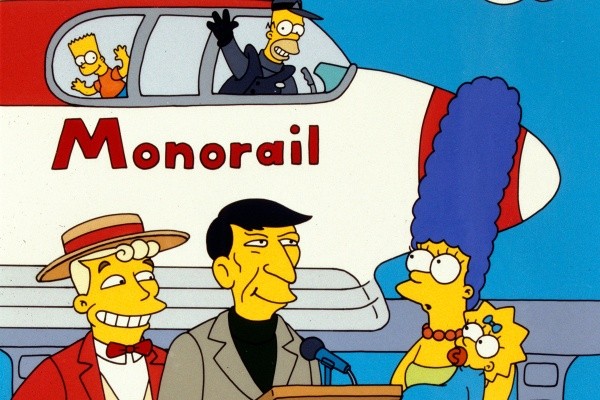 los simpson monorriel