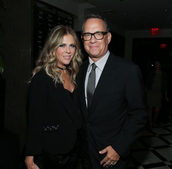 Rita Wilson y Tom Hanks. Foto: (Getty)