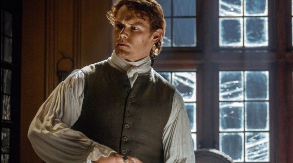 Sam Heughan en Outlander como Jamie Fraser. Foto: (IMDB)